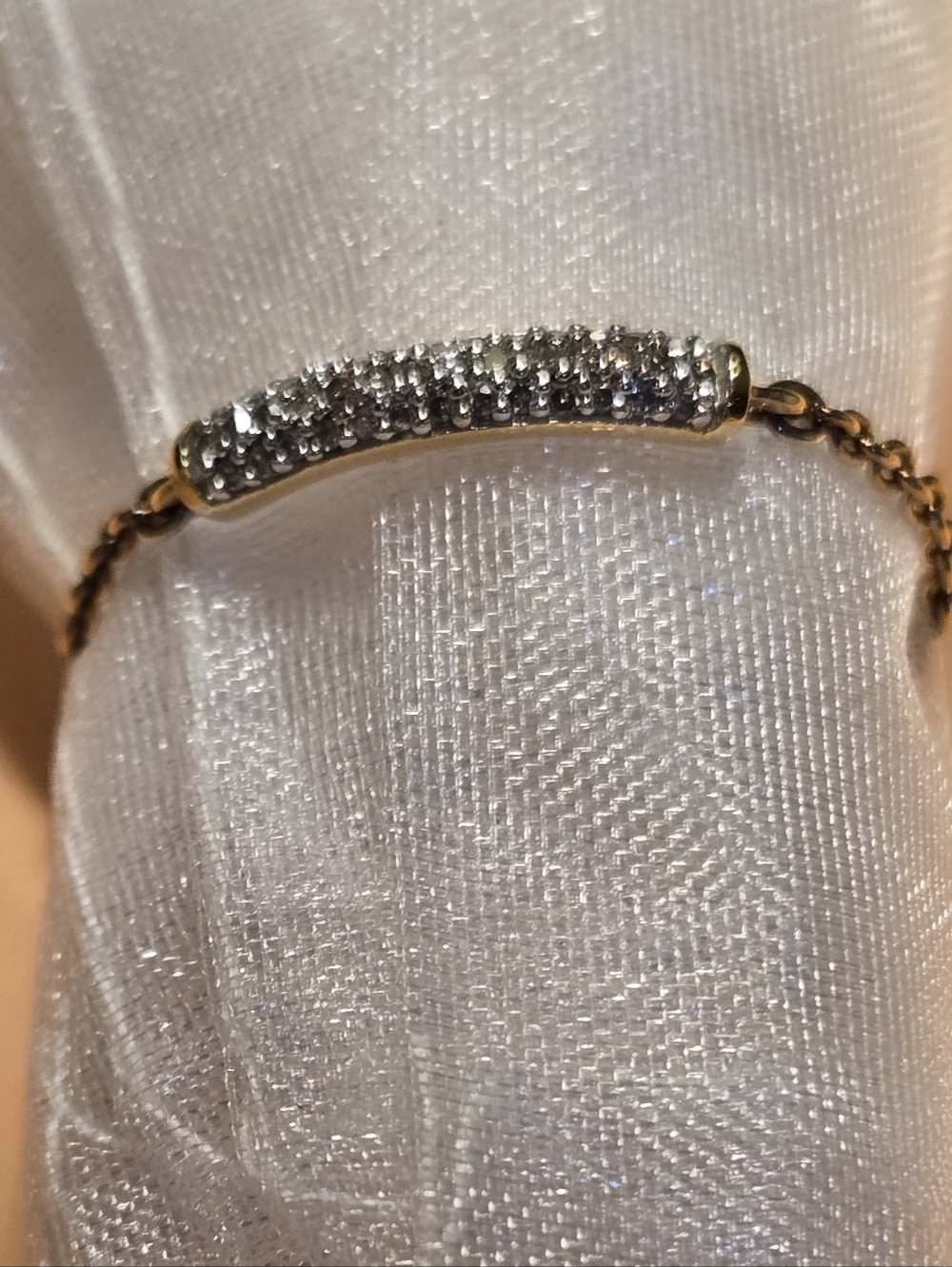 Monica Vinader Fiji Bar Adjustable Diamond Friendship Ring